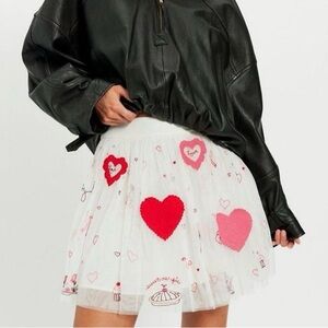 NWT Free People The Sketch Book Skirt